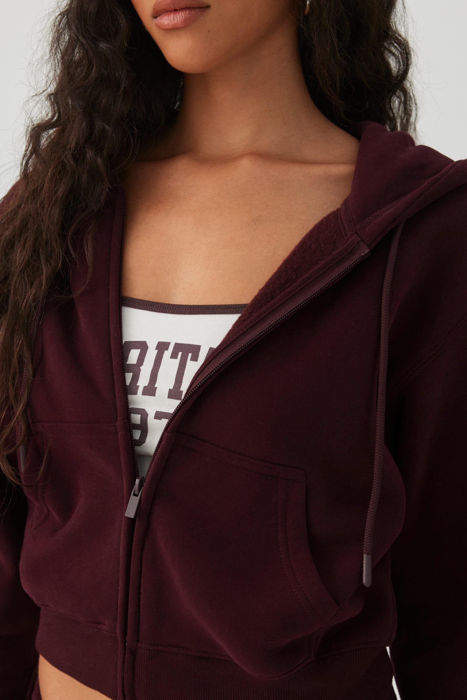 MADESOFT™ Fleece Zip Up Hoodie | Ardene