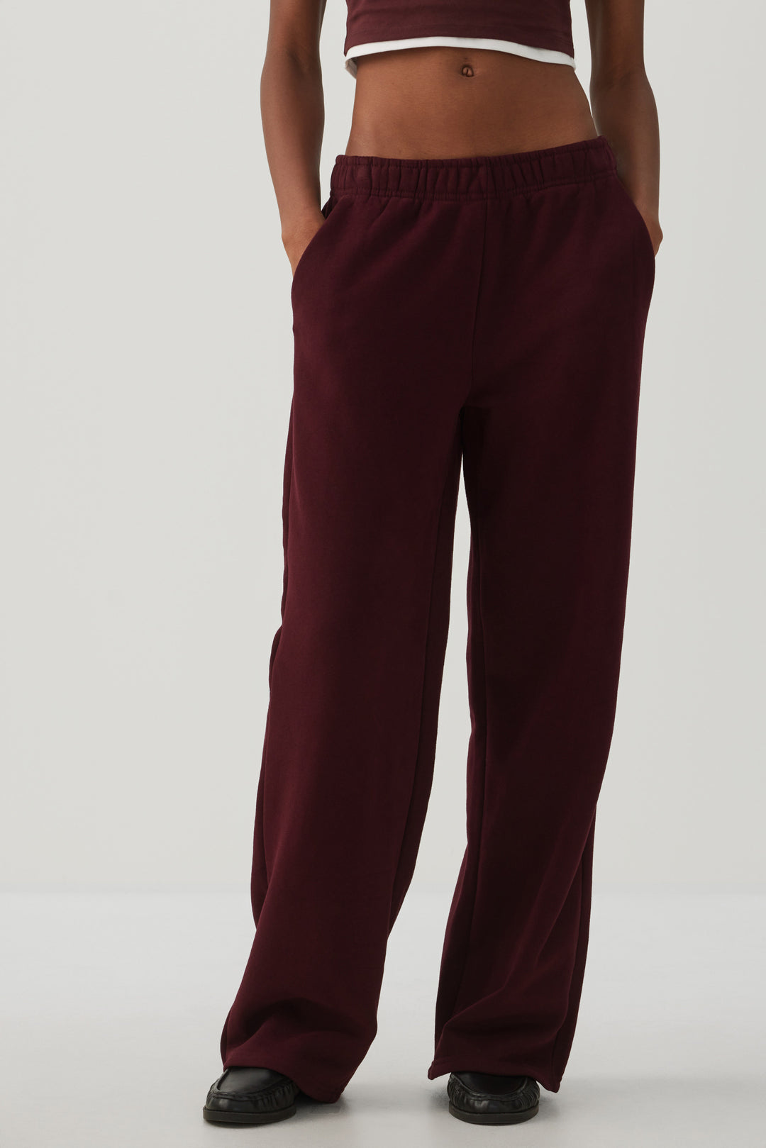 MADESOFT™ Fleece Straight Leg Sweatpants