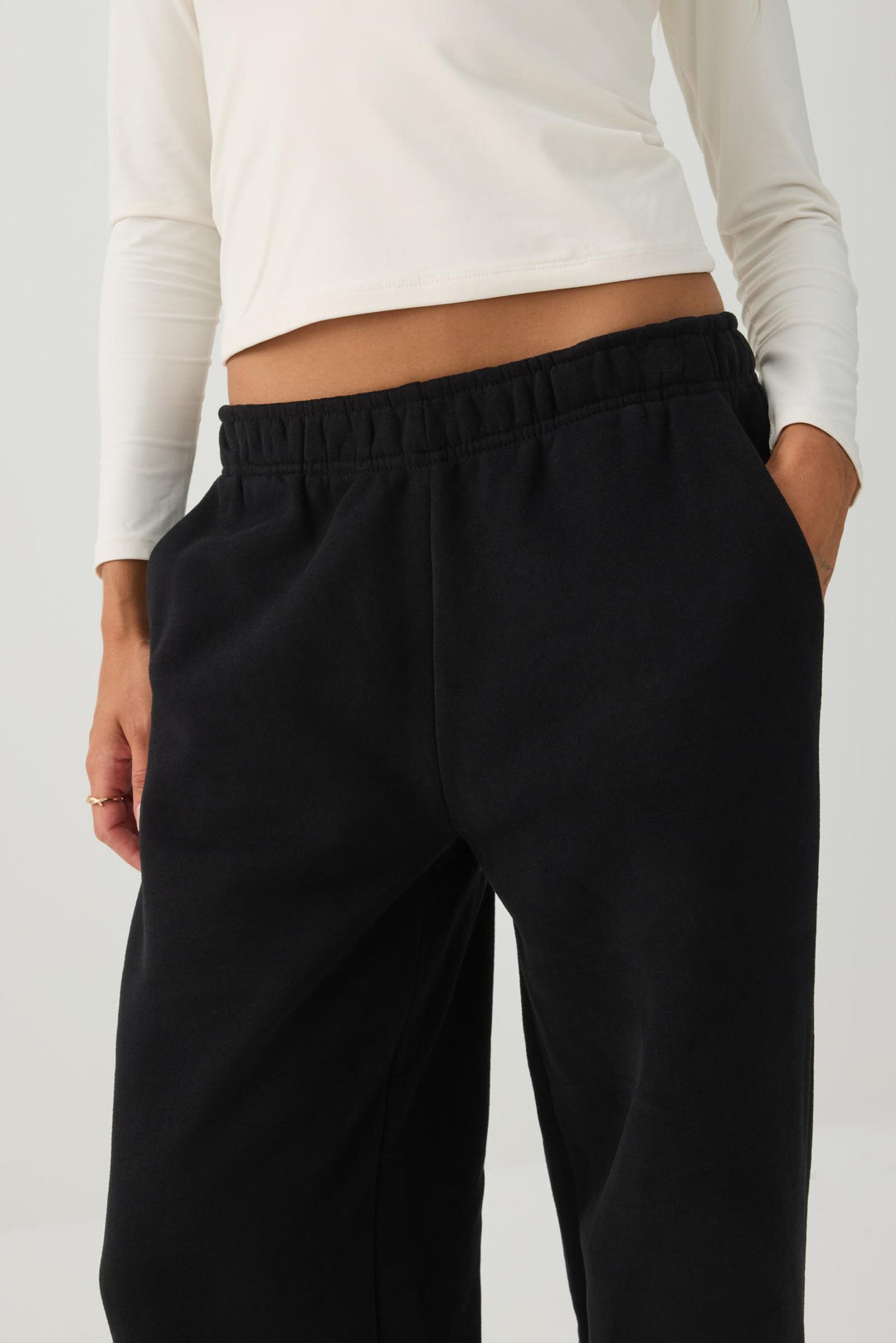 Pantalon jambe droite Molleton MADESOFT™