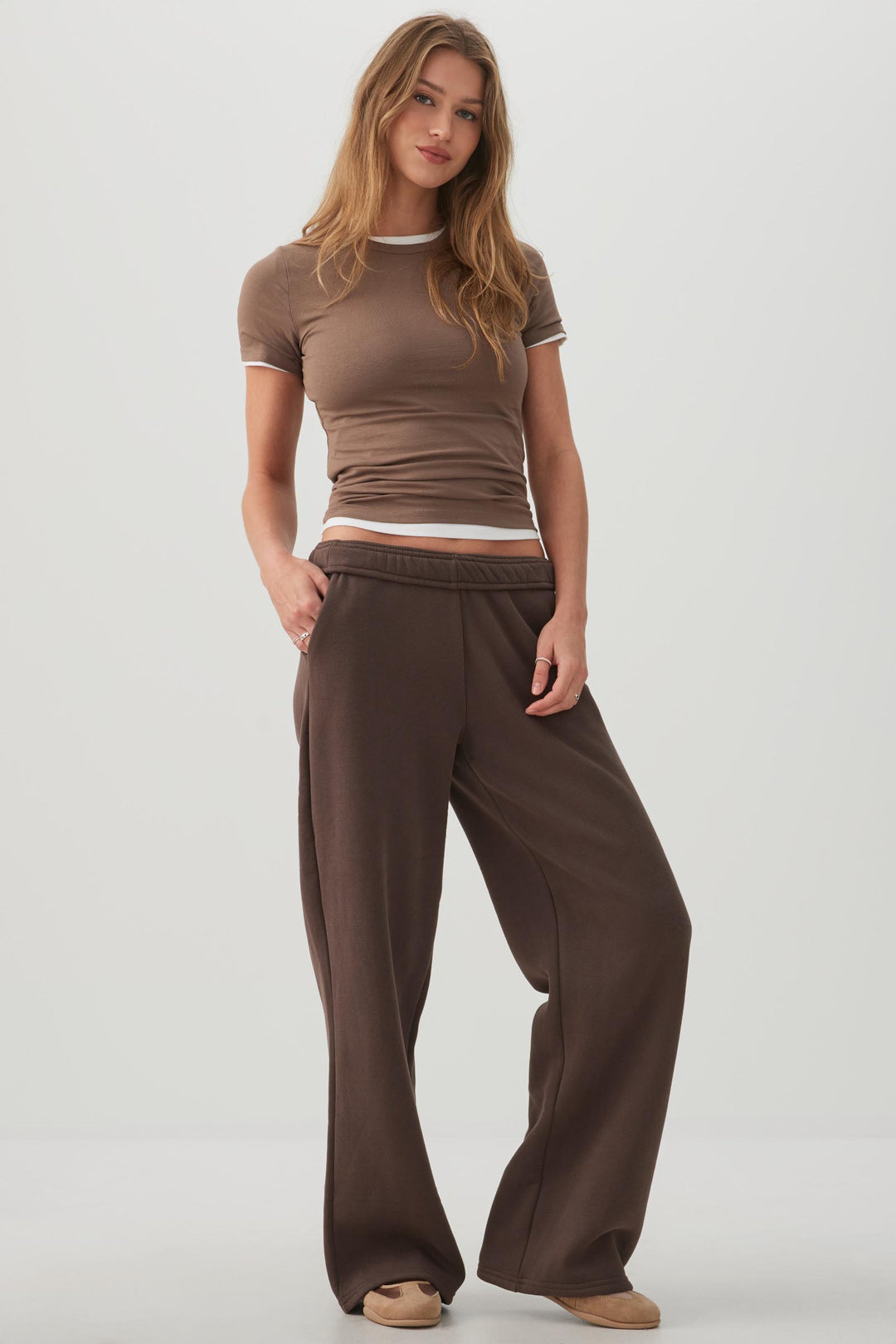 MADESOFT™ Fleece Straight Leg Sweatpants