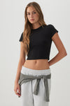 BASICORE™ Cap Sleeve Fitted T-Shirt