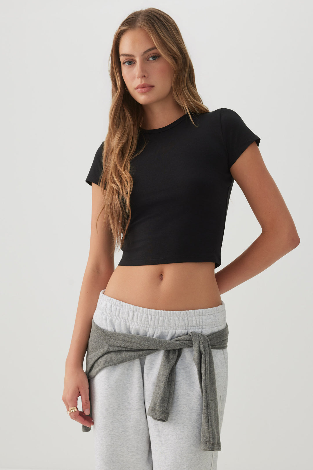 BASICORE™ Cap Sleeve Fitted T-Shirt