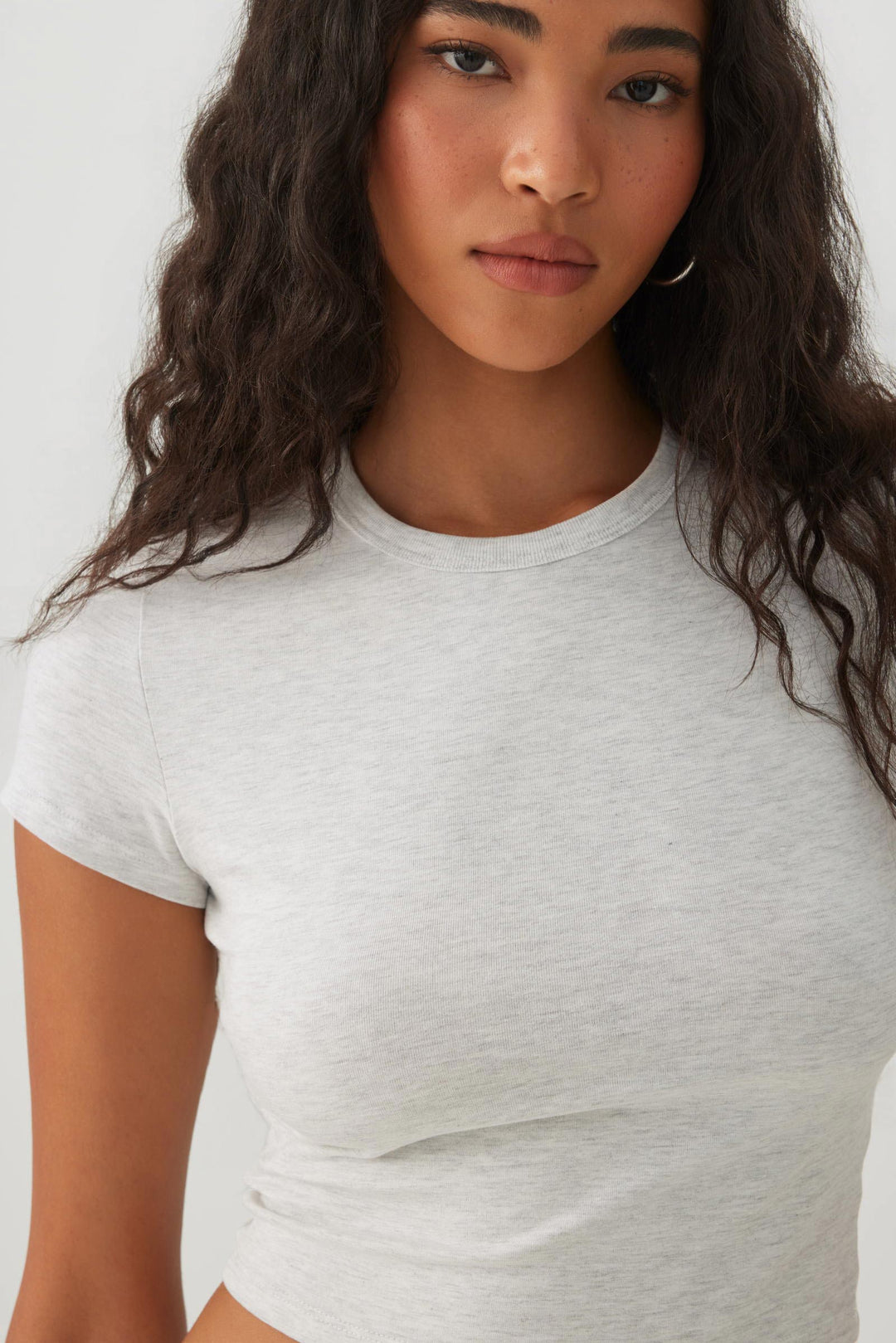 T-shirt ajusté BASICORE™ à mancherons