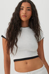 T-shirt ajusté BASICORE™ à mancherons