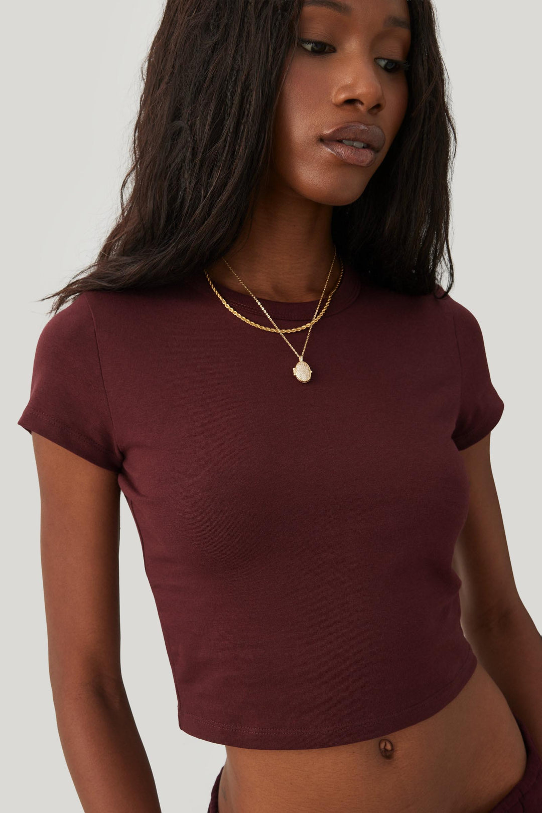 BASICORE™ Cap Sleeve Fitted T-Shirt