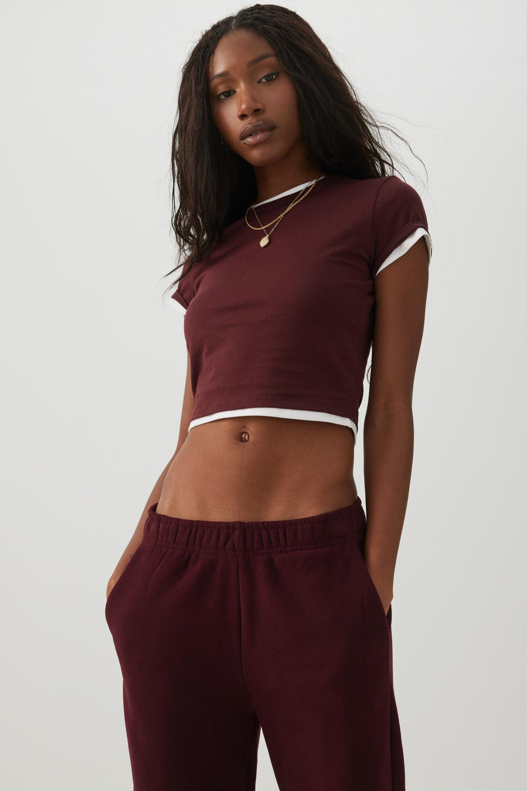 BASICORE™ Cap Sleeve Fitted T-Shirt