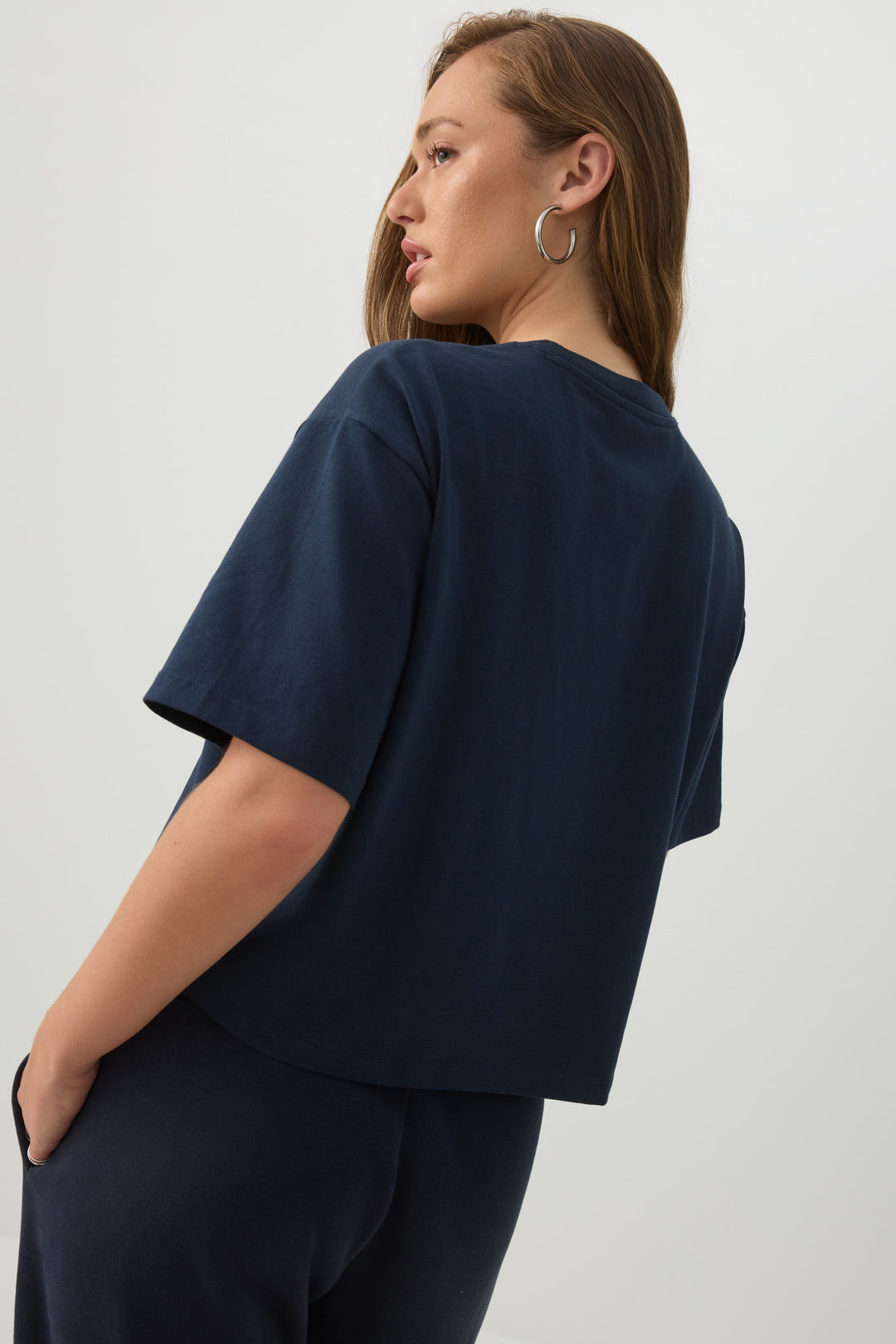 BASICORE™ Boxy Cropped T-Shirt