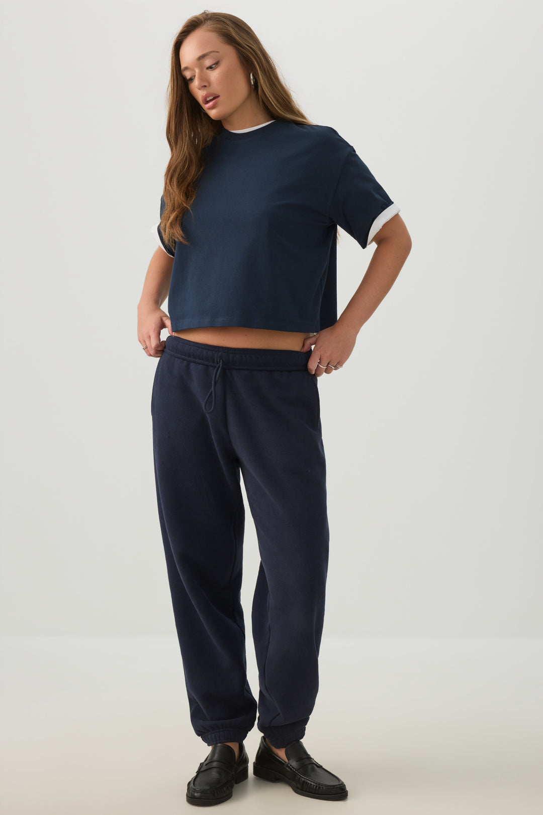 BASICORE™ Boxy Cropped T-Shirt