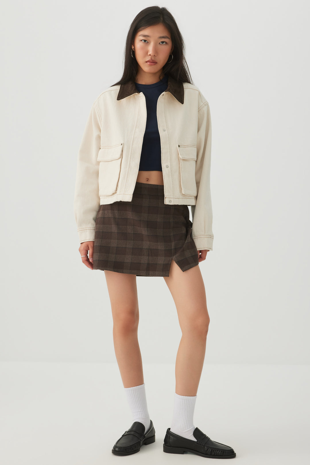 Micro Skirt with Side Slit