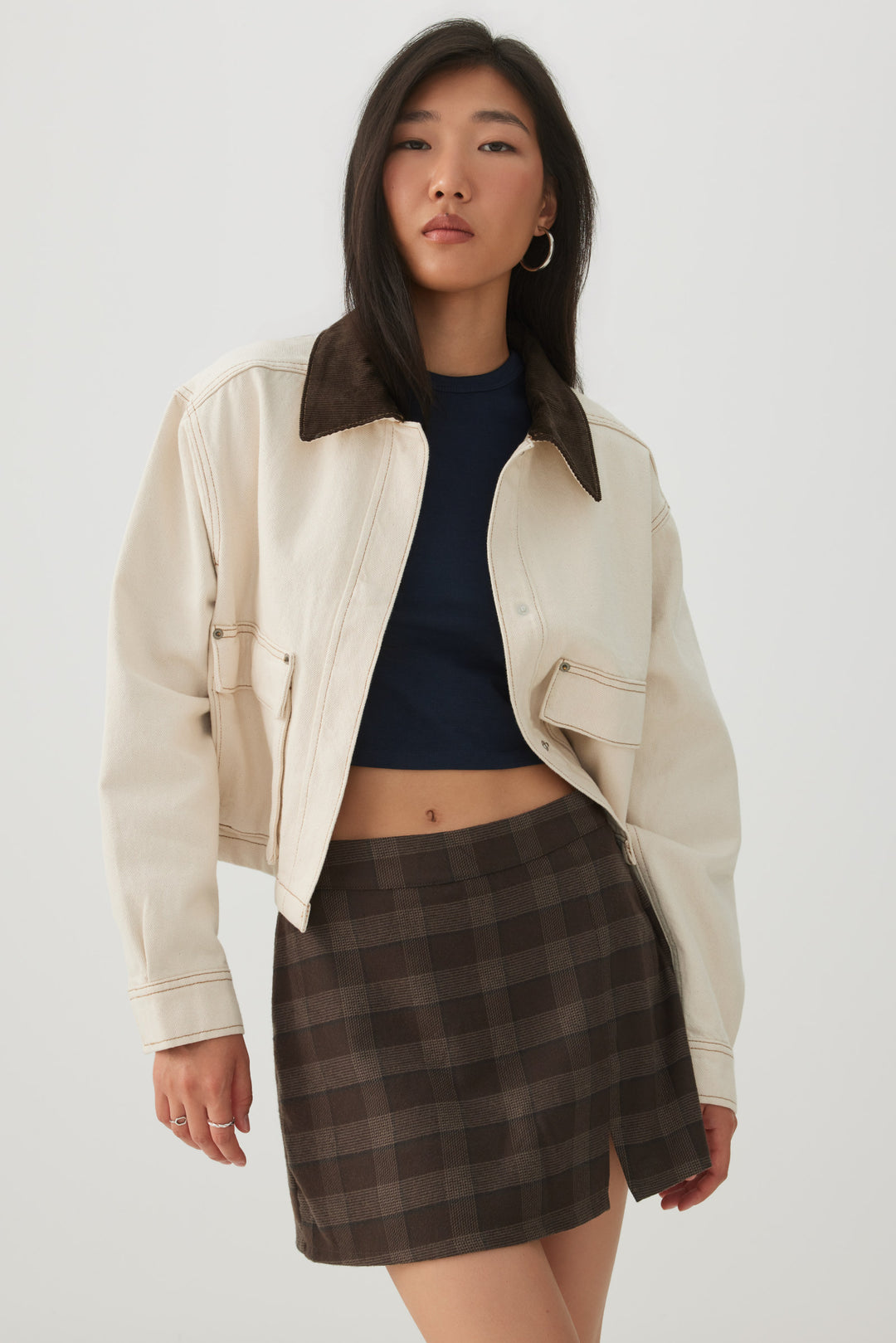 Micro Skirt with Side Slit