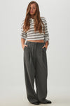Tailored Wide Leg Pants