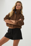 Mid Rise Tailored Shorts