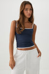 SMOOTHCORE™ Scoop Neck Crop Tank Top