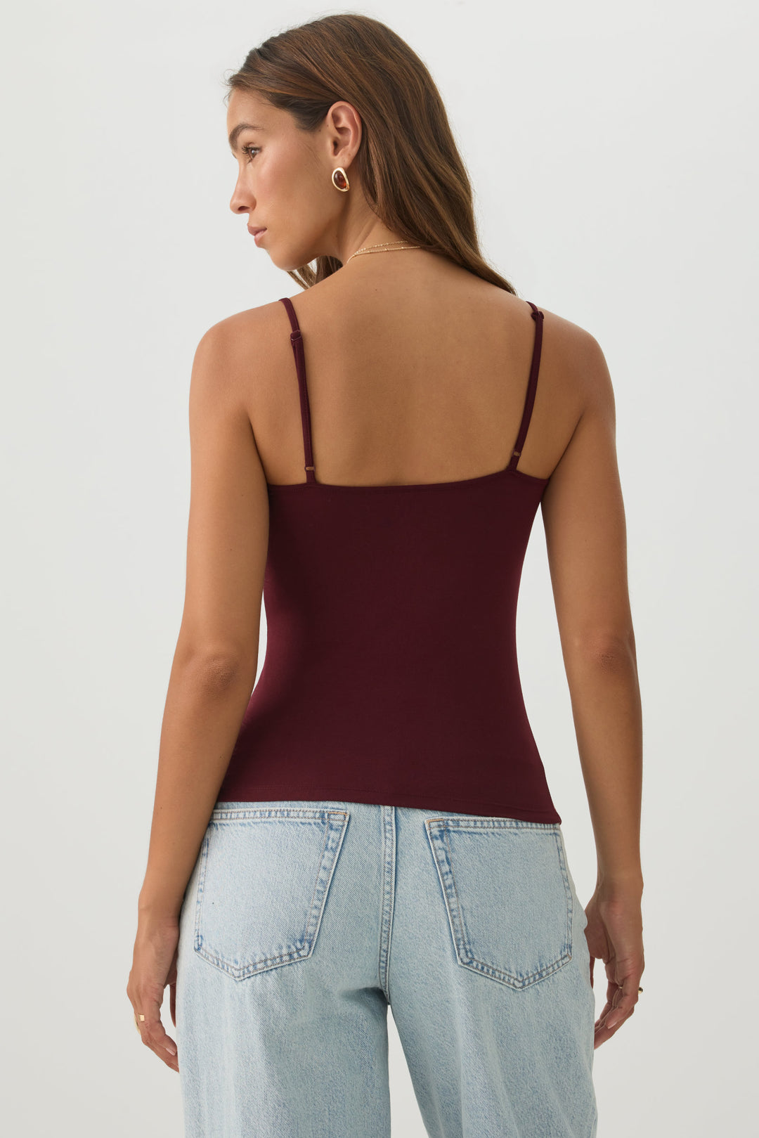 SMOOTHCORE™ Scoop Neck Crop Tank Top