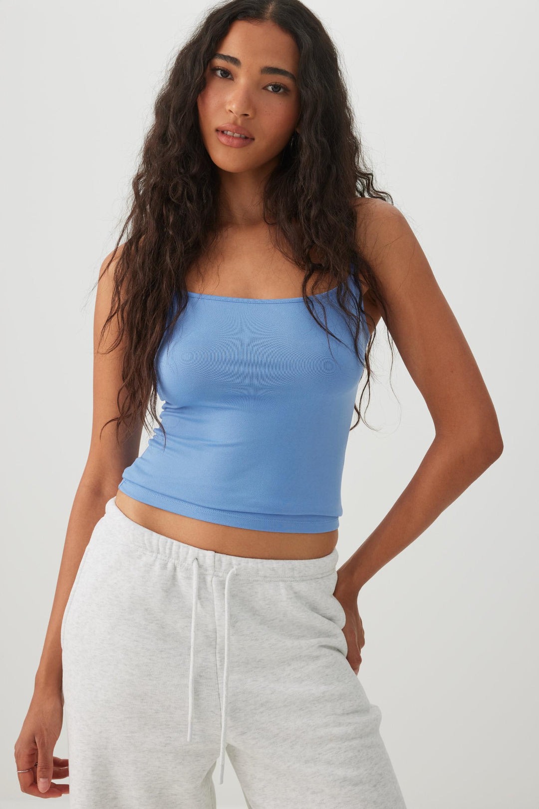 Camisole courte col dégagé Smoothcore™