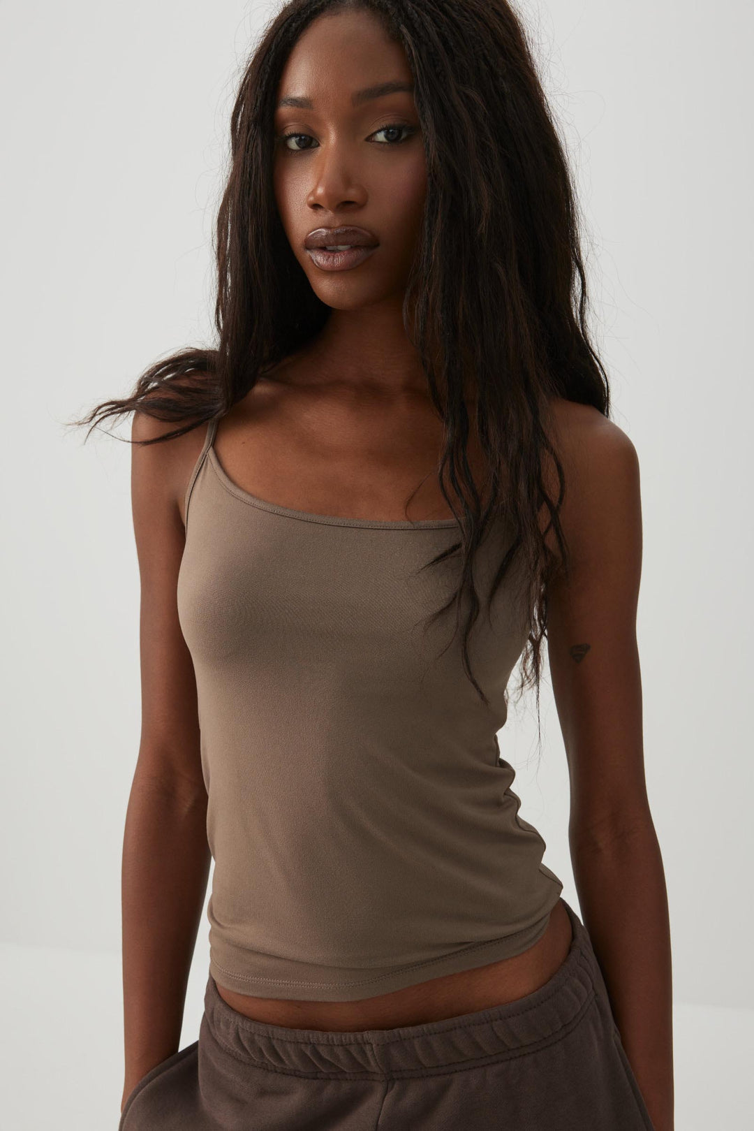 Smoothcore™ Scoop Neck Crop Tank Top