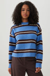 Striped Crop Sweater