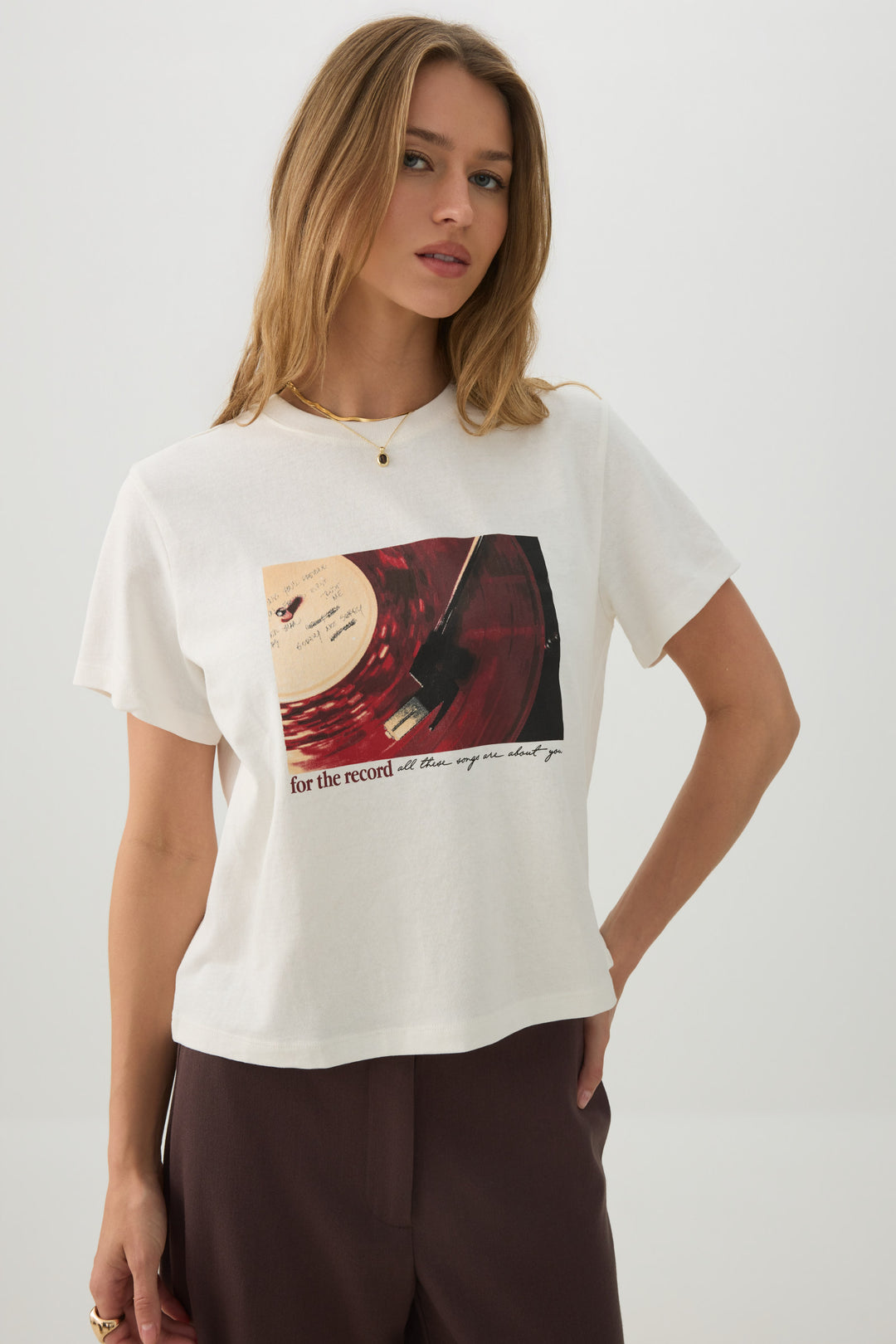 Crew Neck Graphic T-shirt