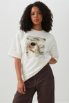 Graphic Print Oversized T-Shirt