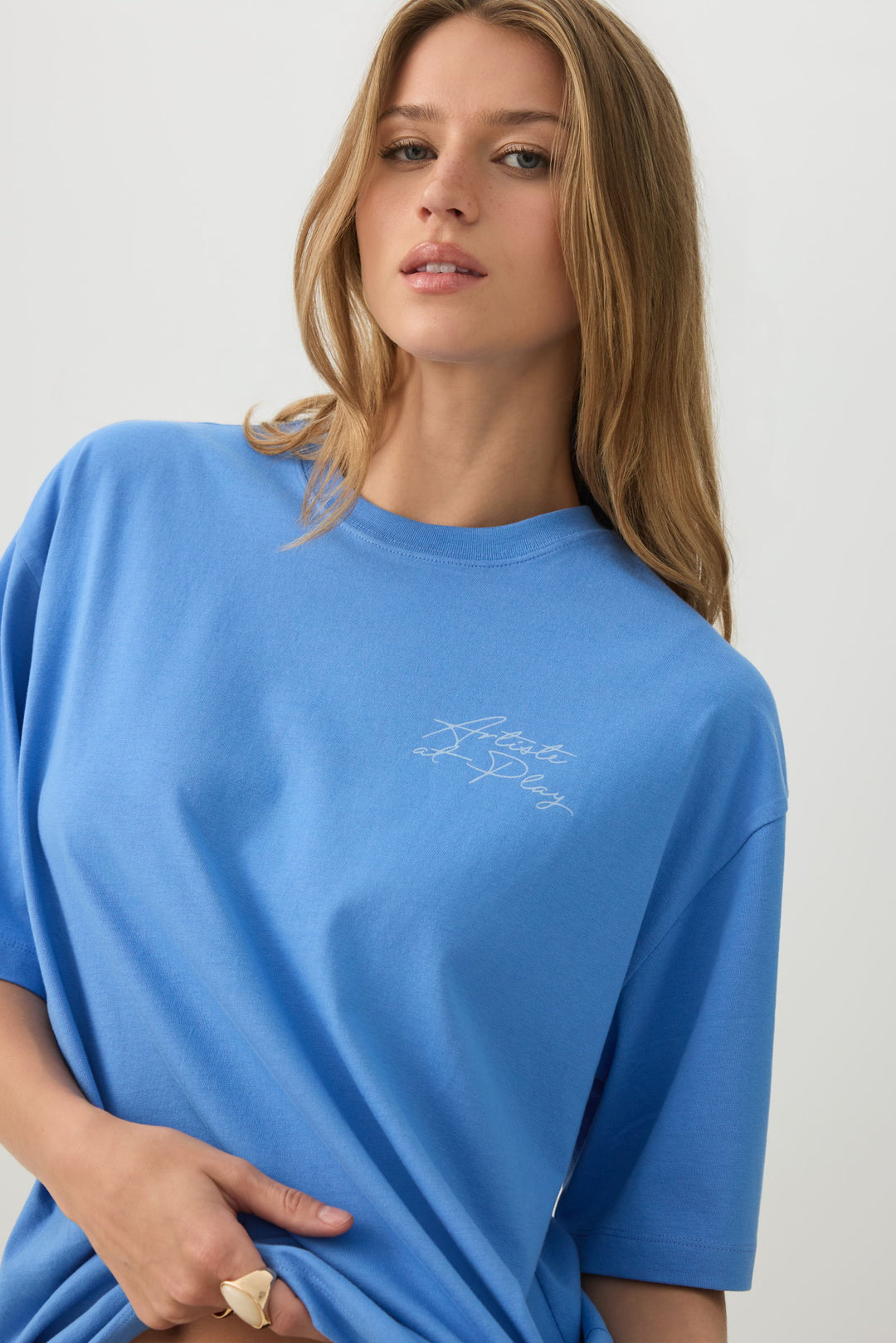Graphic Print Oversized T-Shirt