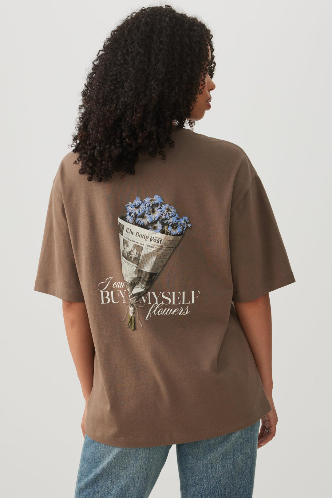Graphic Print Oversized T-Shirt