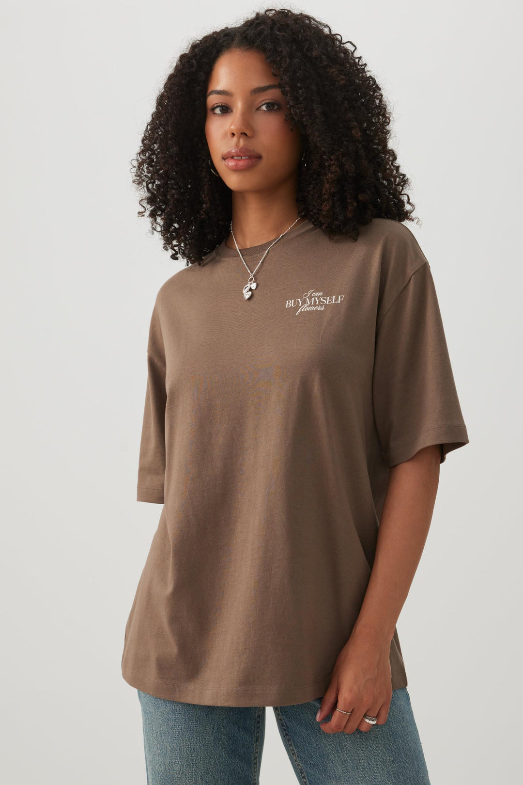 Graphic Print Oversized T-Shirt