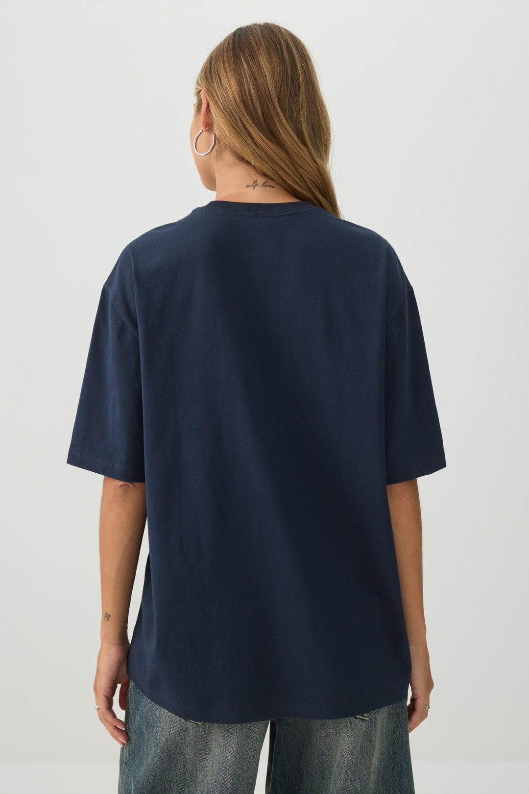 Oversized Graphic Cotton T-Shirt