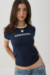 Graphic Crew Neck T-Shirt