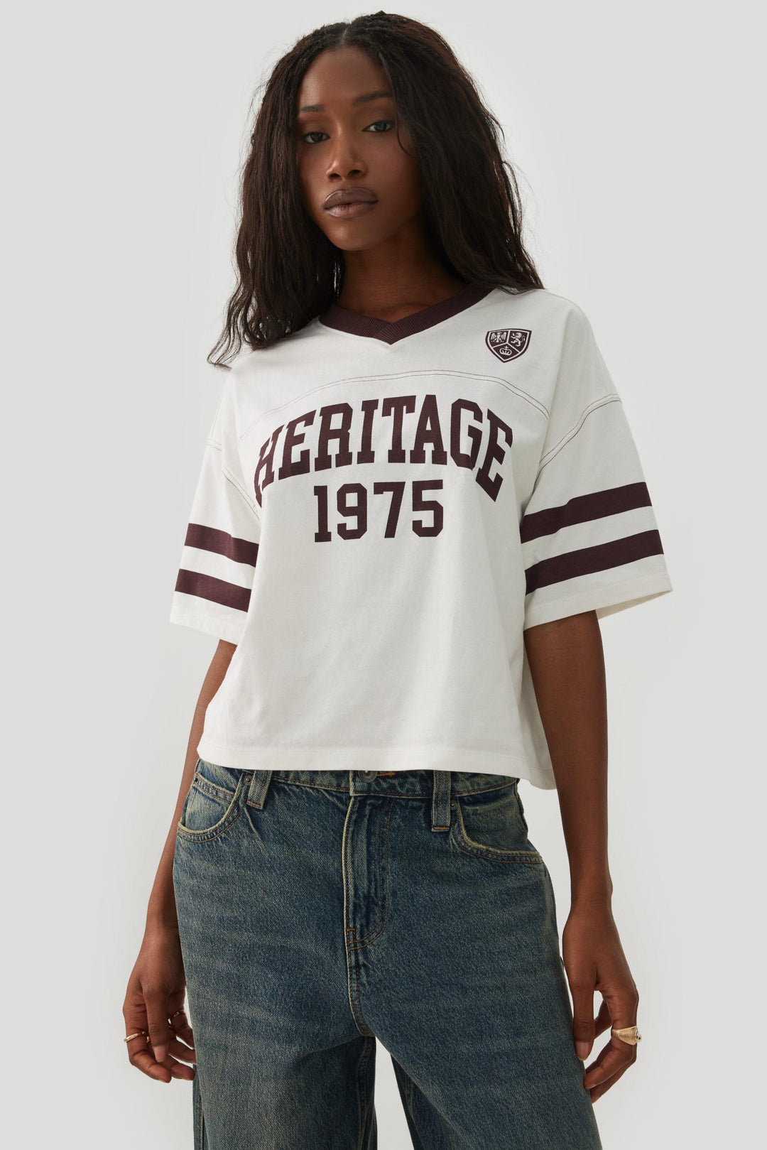 Graphic Print Boxy T-Shirt