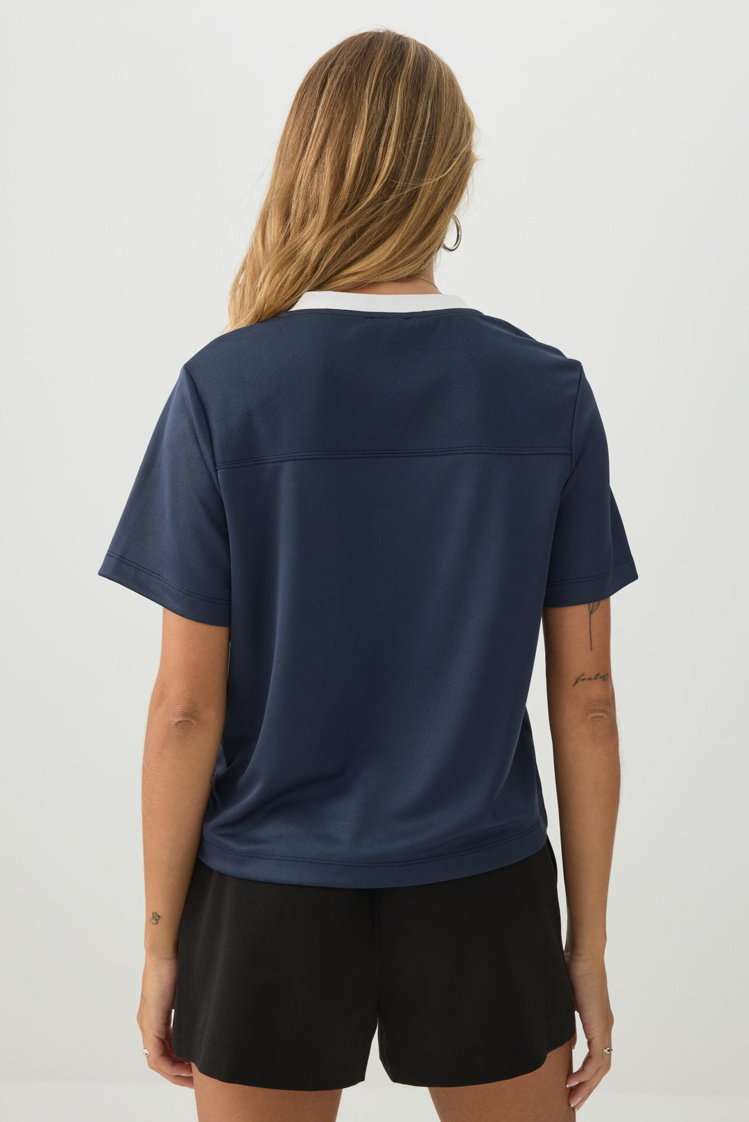 T-shirt en maille à imprimé graphique