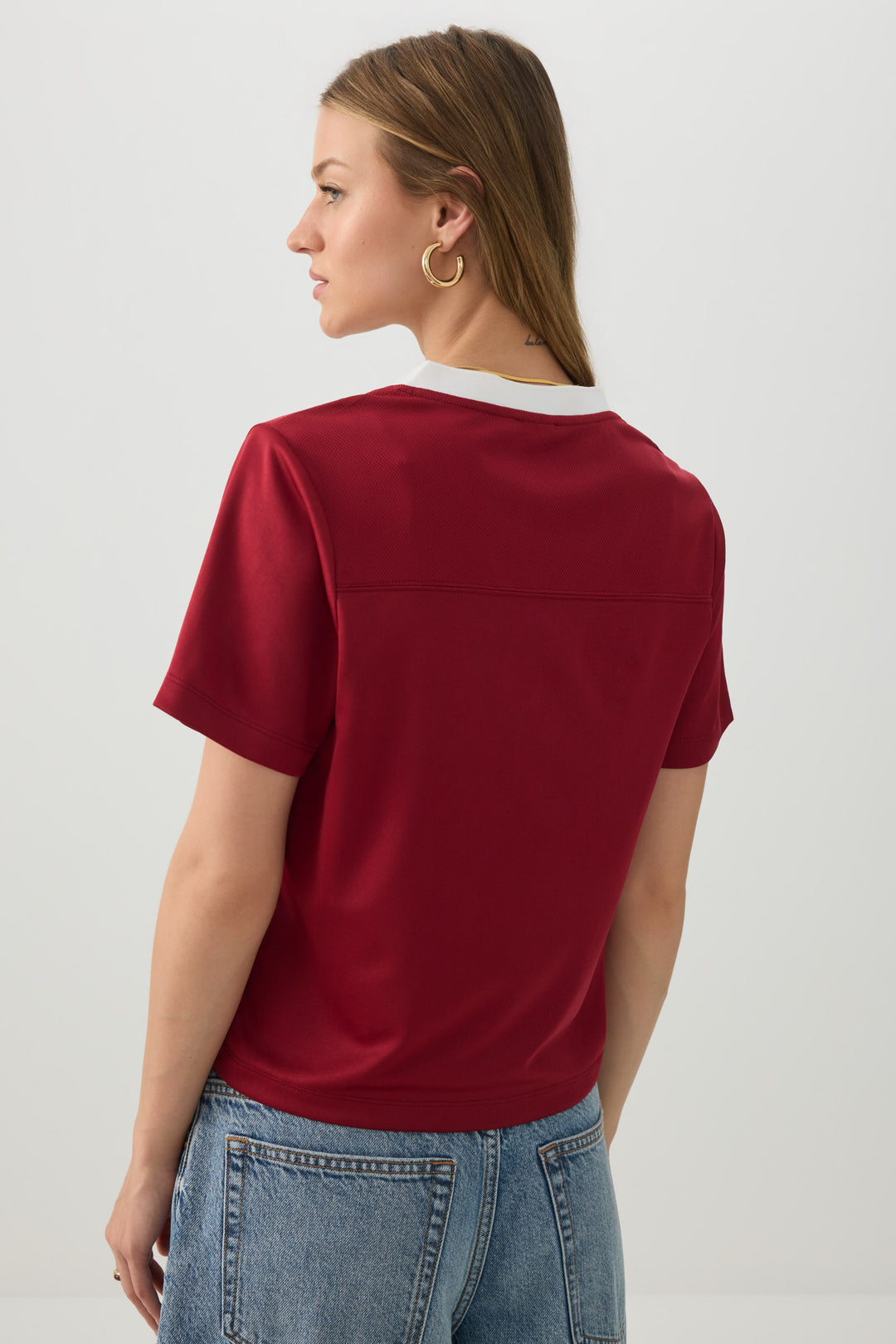 T-shirt en maille à imprimé graphique