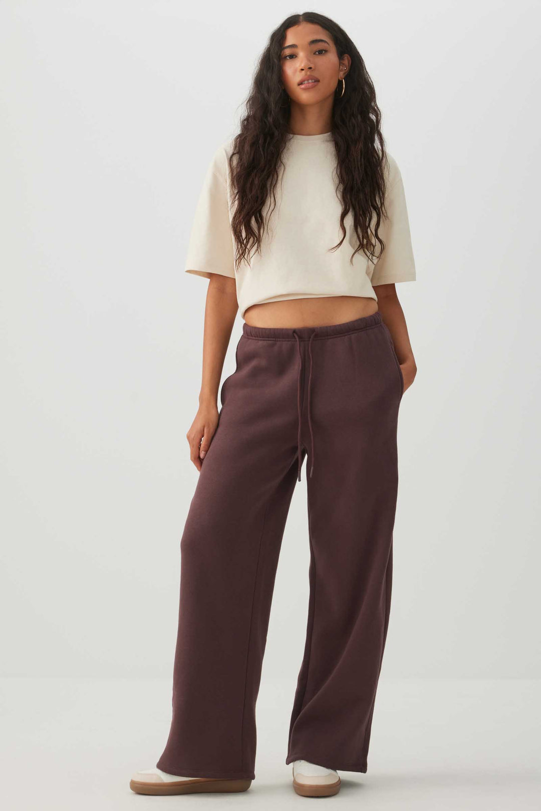 MADESOFT™ Fleece Wide Leg Pants
