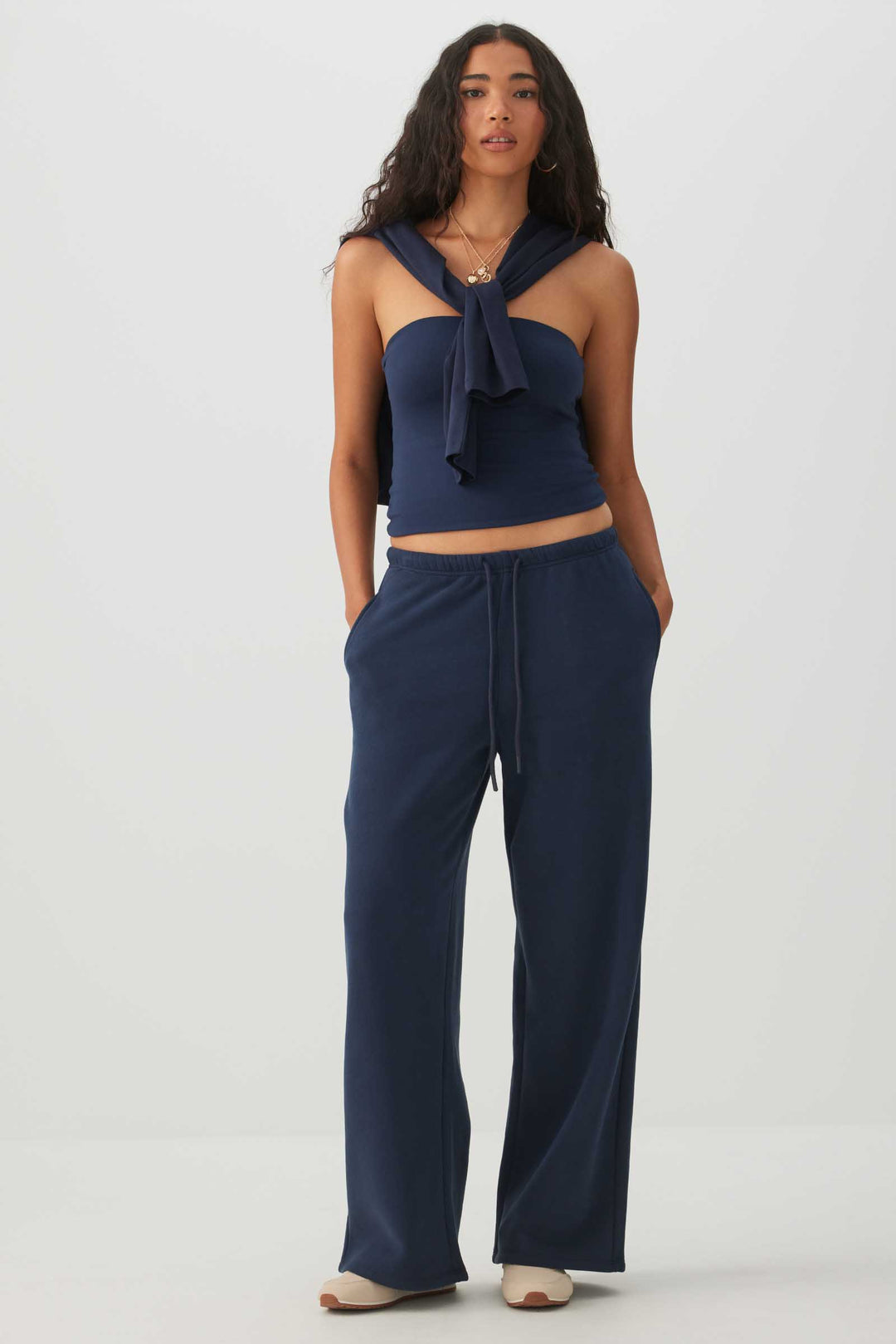 MADESOFT™ Fleece Wide Leg Pants
