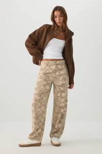 The Indie Fit High Rise Barrel Pants