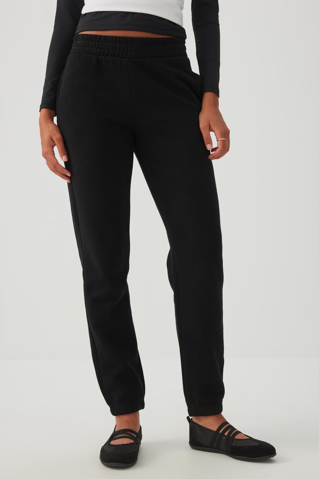 Pantalon coupe ajustée Molleton MADESOFT™