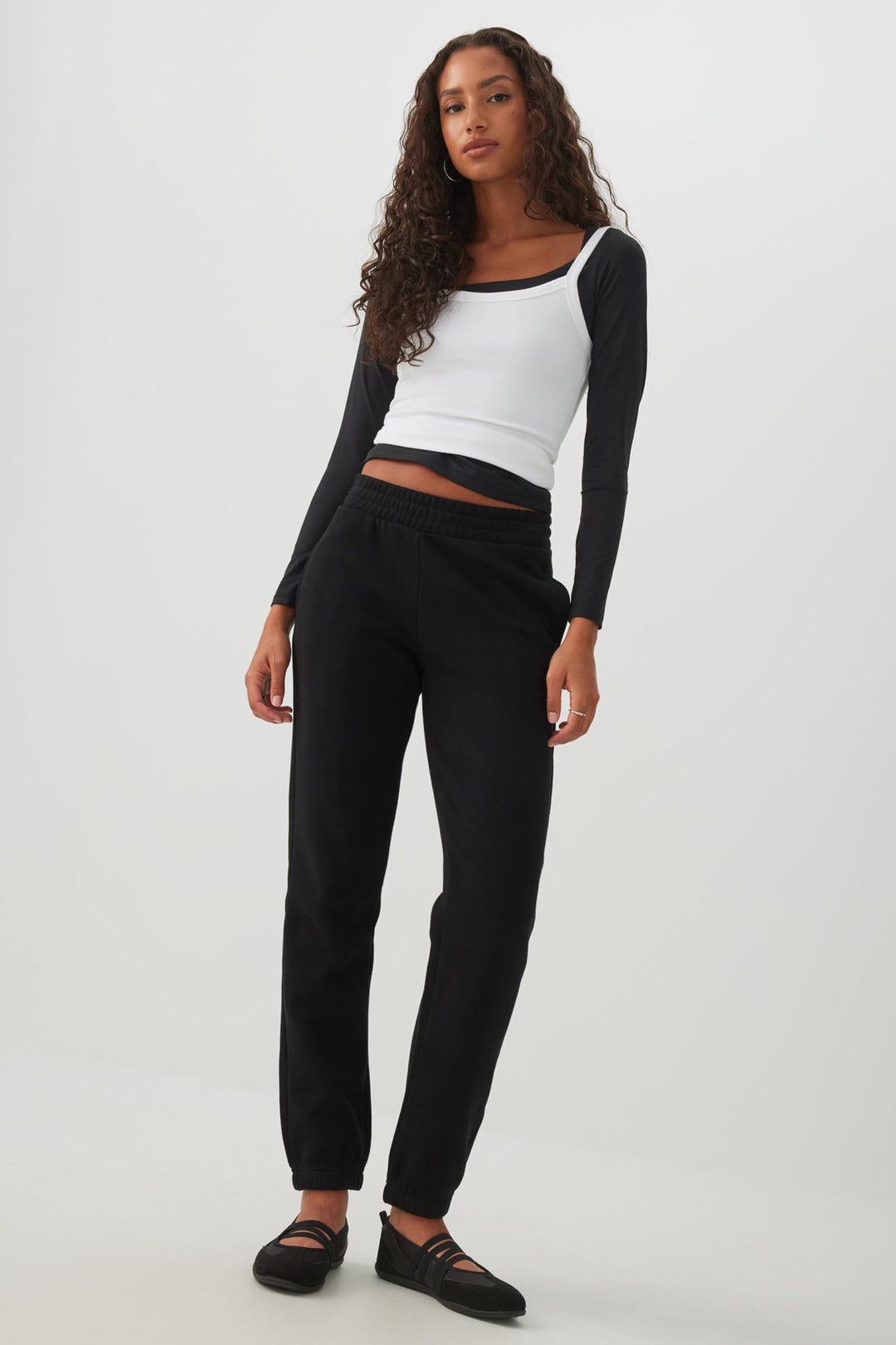 Pantalon coupe ajustée Molleton MADESOFT™