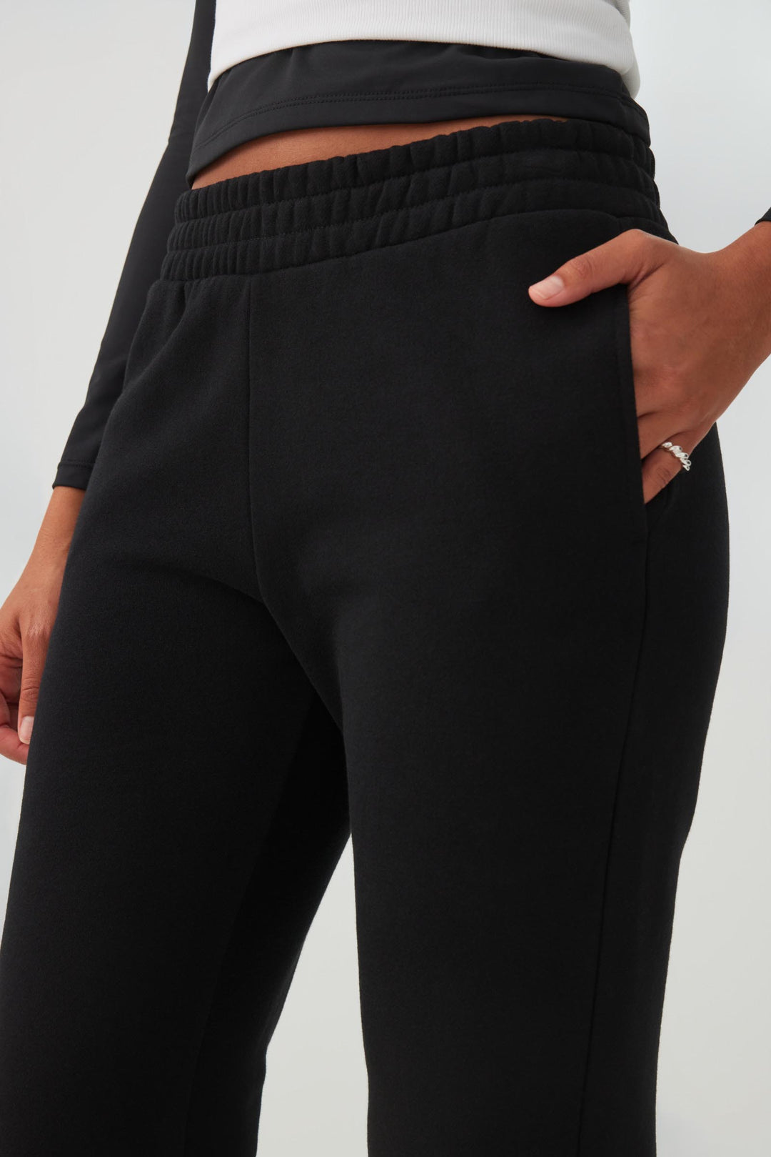 Pantalon coupe ajustée Molleton MADESOFT™