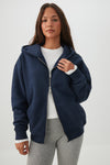 MADESOFT™ Fleece 2 Way Zip Hoodie