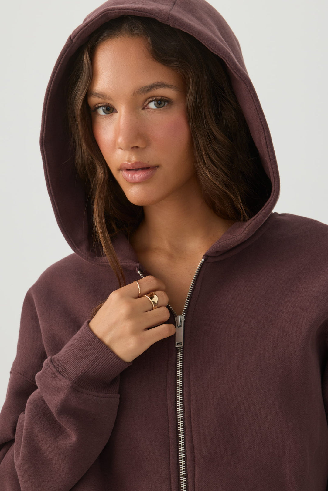 MADESOFT™ Fleece 2 Way Zip Hoodie
