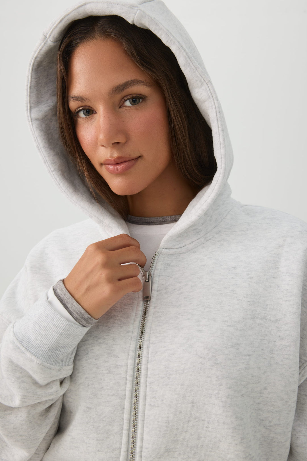 MADESOFT™ Fleece 2 Way Zip Hoodie