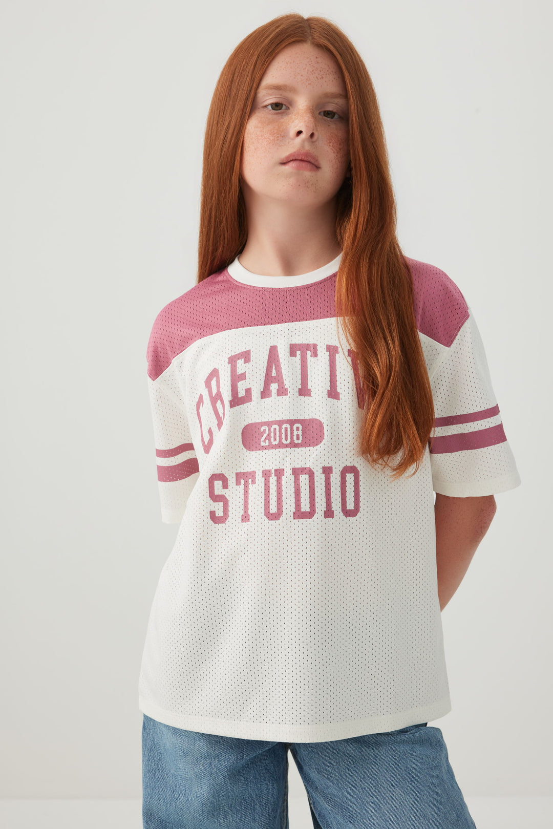 T-shirt sport en maille