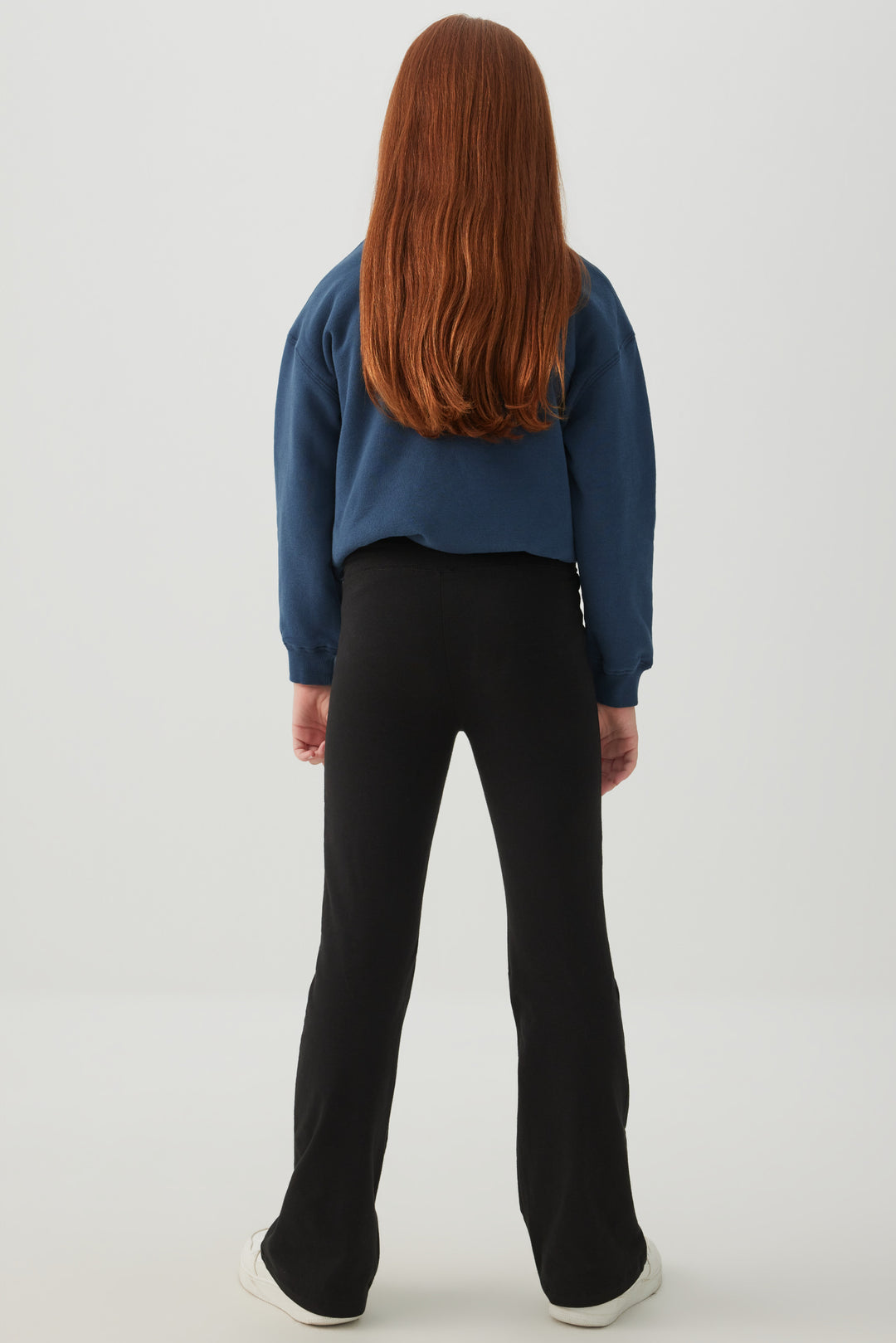 Pantalon évasé en coton