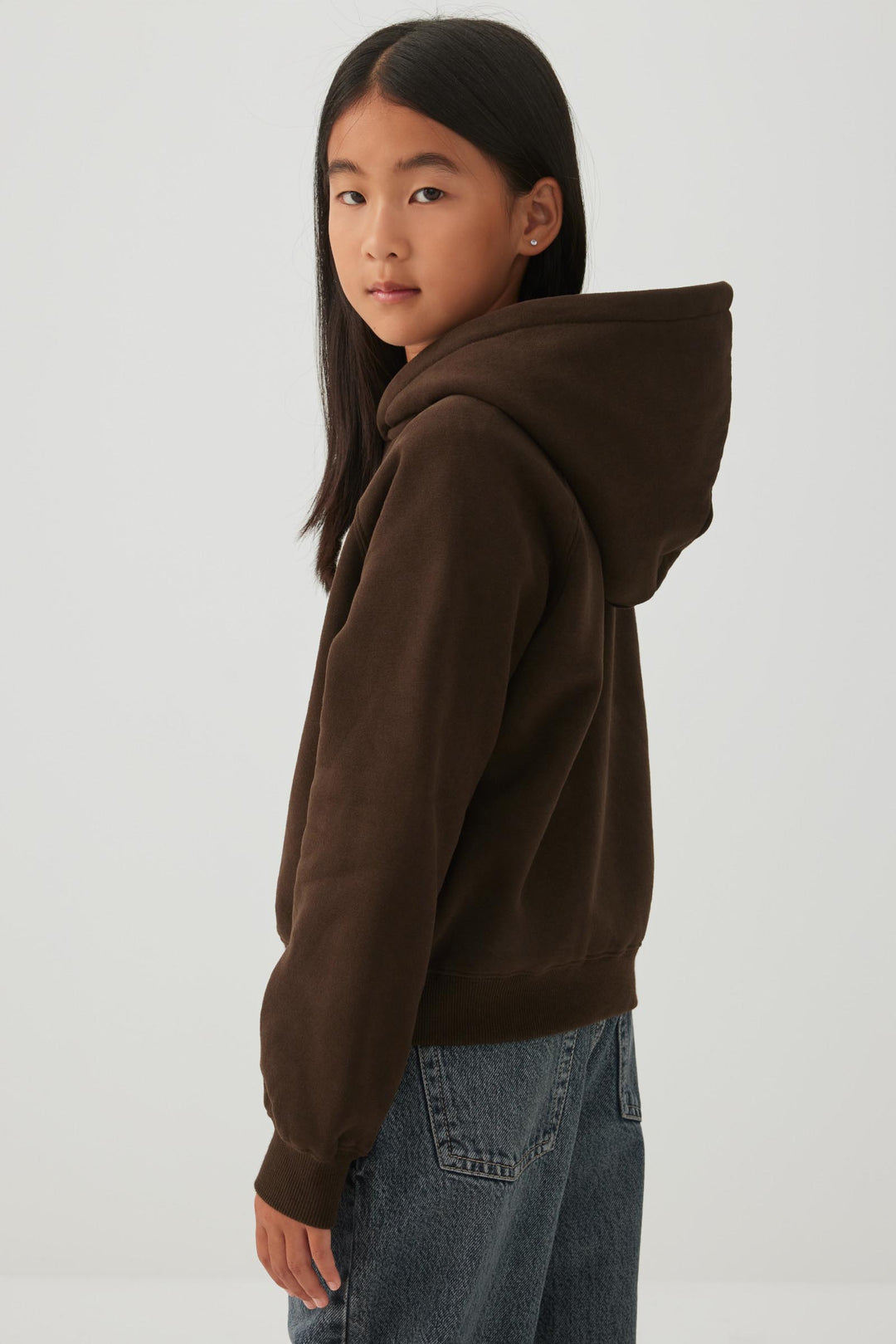 MADESOFT™ Fleece Cropped Graphic Hoodie