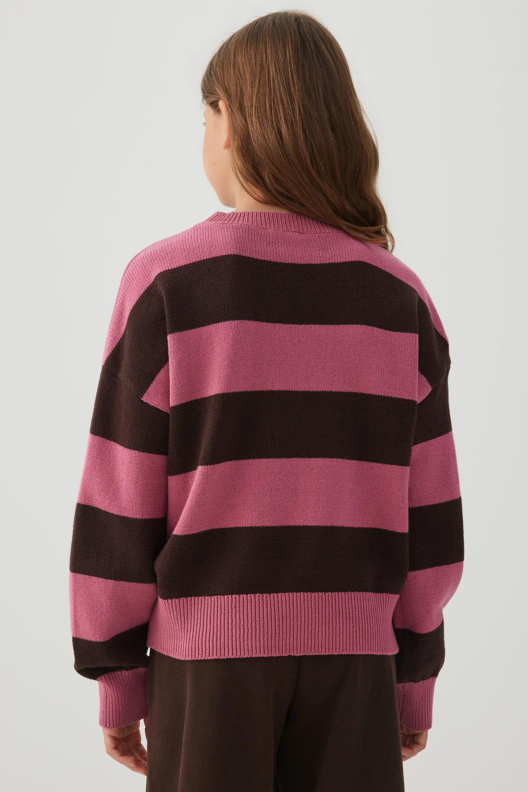 Striped Crew Neck Sweater