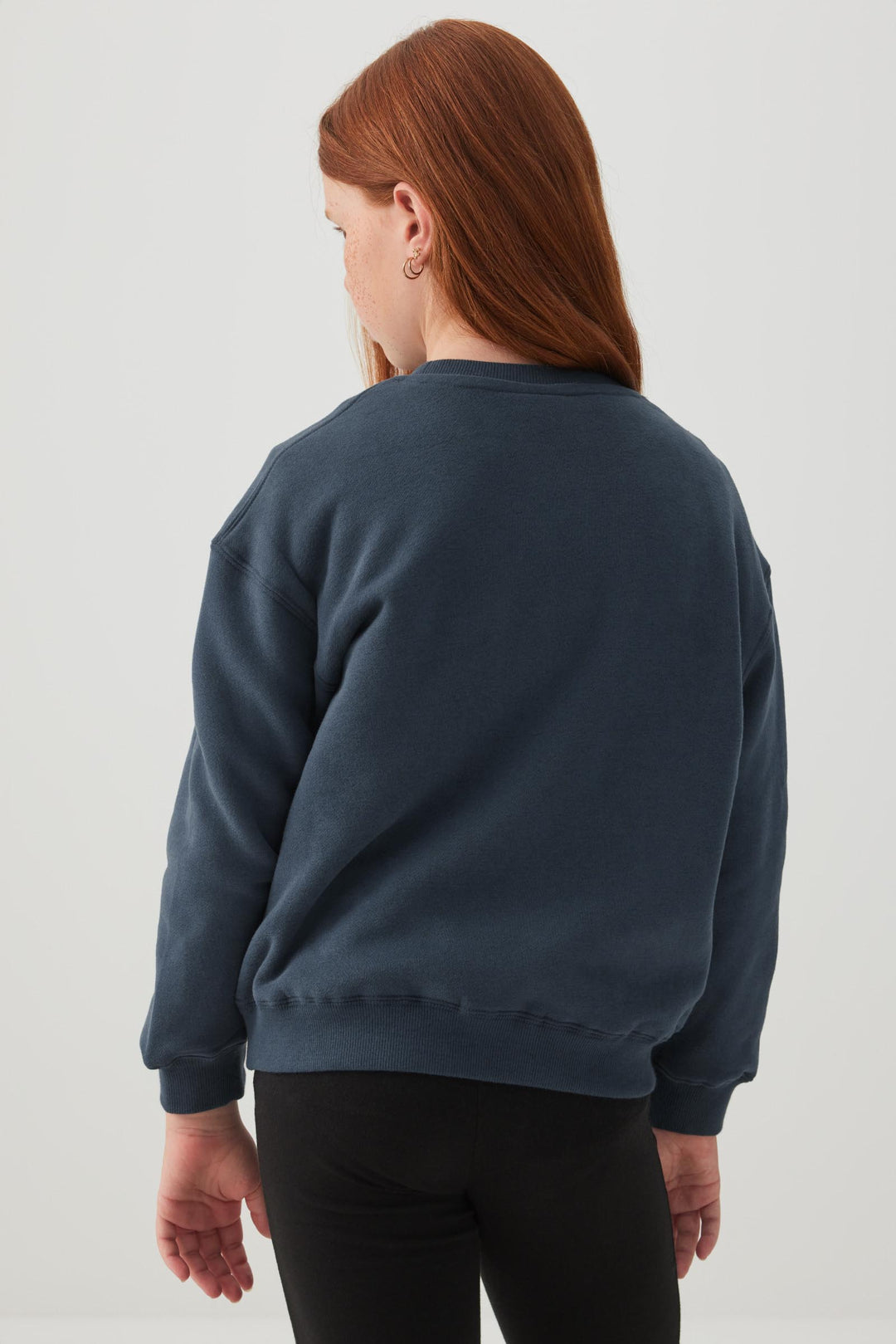 MADESOFT™ Fleece Crew Neck Graphic Sweatshirt