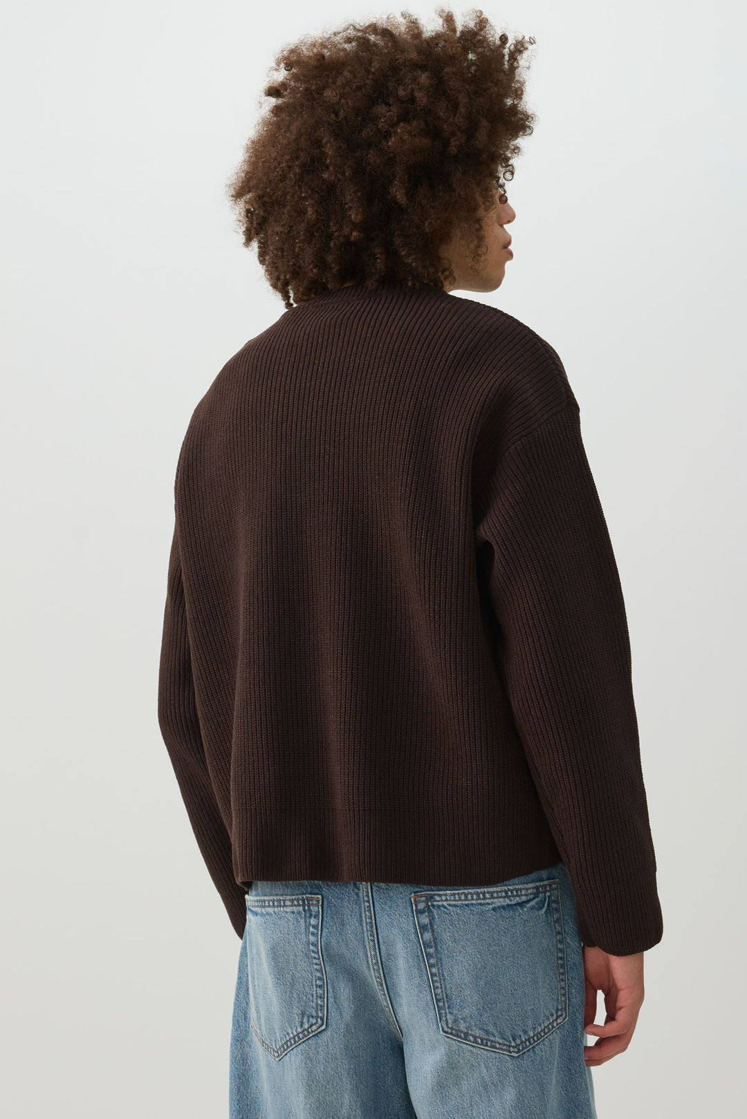 Chandail carré en chenille