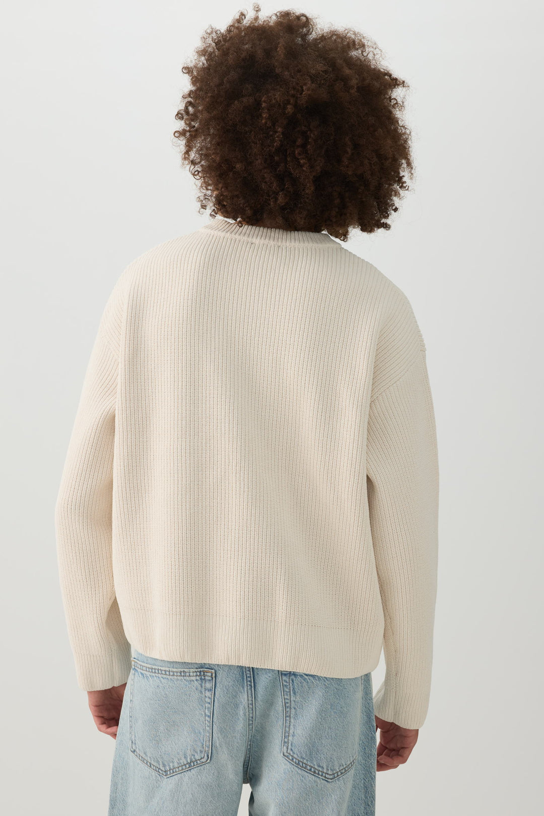 Chandail carré en chenille