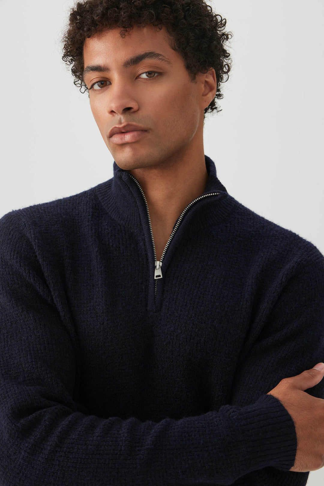 Super Soft Quarter Zip Sweater