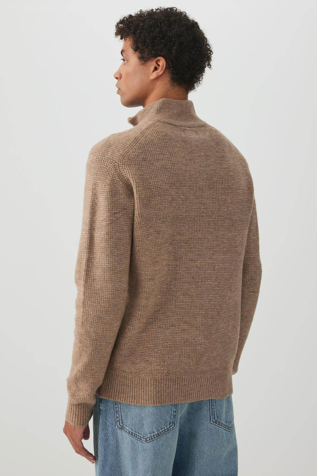 Super Soft Quarter Zip Sweater