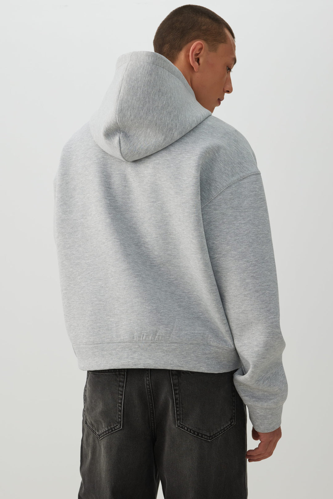 Double Knit Zip Up Hoodie